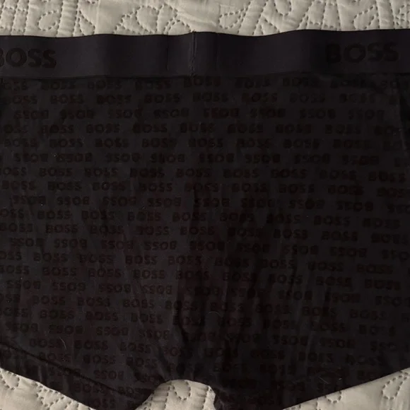 Boss Men's Boxer Briefs - dark blue, red, and brown - Picture 4 of 9